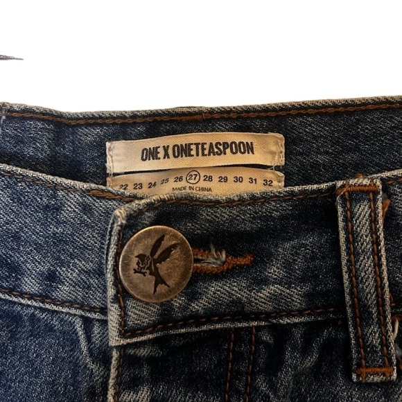 One Teaspoon High Waisted Bonita Shorts - Picture 9 of 12